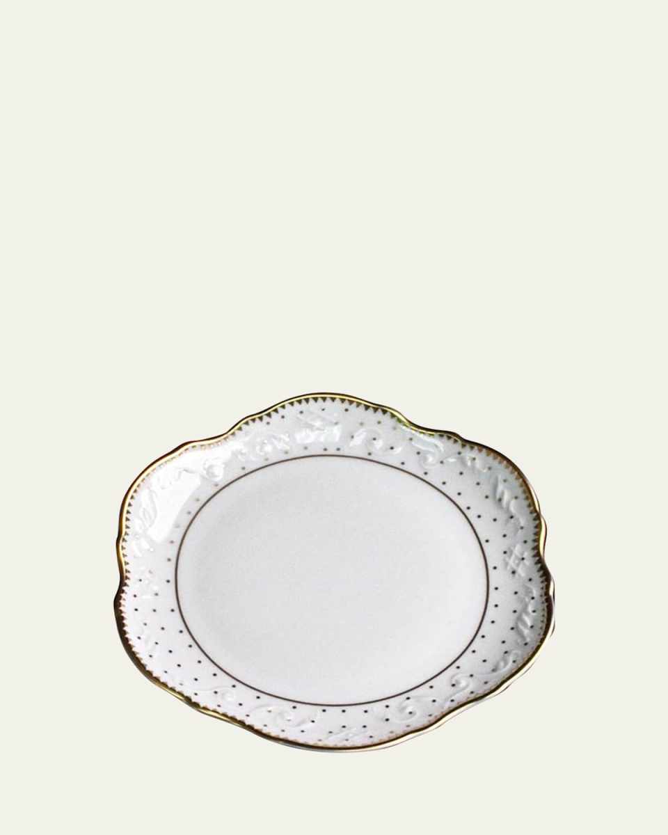 "Simply Anna Polka" Bread & Butter Plate